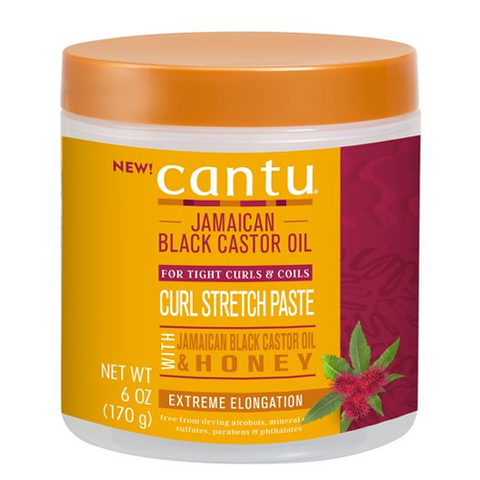 Jamaican Black Castor Oil For Tight Curls & Coils Curl Paste 6oz by CANTU