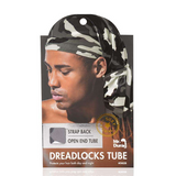 Mr. Durag Dreadlocks Tube with Strap Camouflage Assorted Patterns by ANNIE