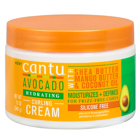 Avocado Curling Cream 12oz by CANTU