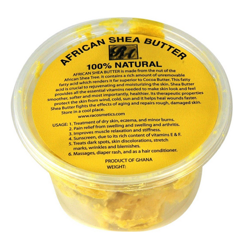 African Shea Butter 100% Natural - Chunky 10oz