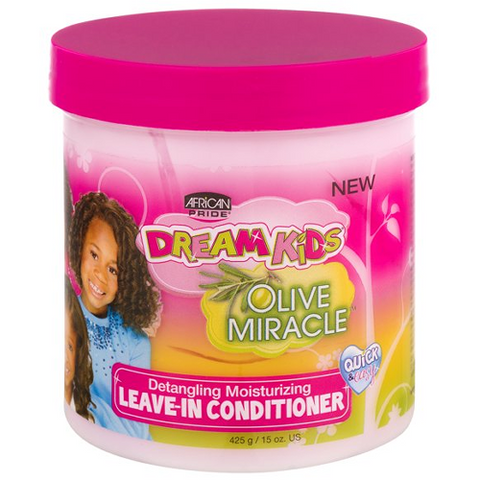 DREAM KIDS Olive Miracle Leave-In Conditioner 15oz by AFRICAN PRIDE