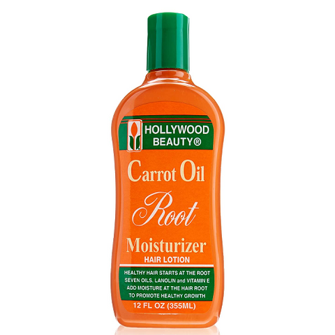 Carrot Oil Root Moisturizer Hair Lotion 12oz by HOLLYWOOD BEAUTY