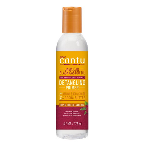 Jamaican Black Castor Oil For Tight Curls & Coils Detangling Primer 6oz by CANTU