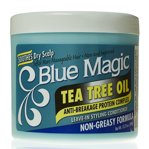 Tea Tree Oil Leave-In Styling Conditioner 12oz by BLUE MAGIC