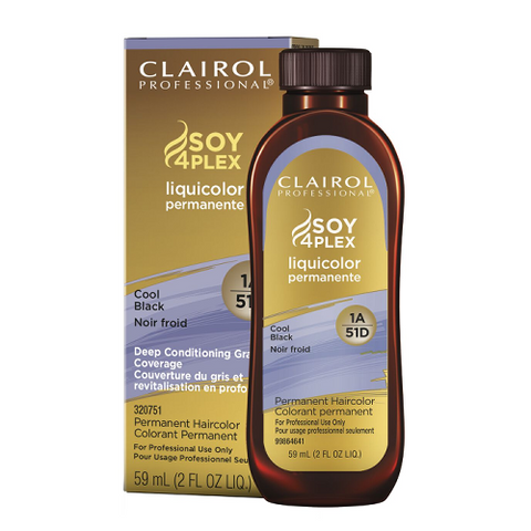 Soy 4Plex Liquicolor Permanent Haircolor 2oz by CLAIROL