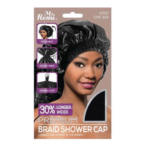 Ms. Remi Premium Jumbo Braid Shower Cap by ANNIE