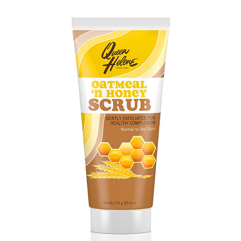 Oatmeal & Honey Natural Facial Scrub 6oz by QUEEN HELENE