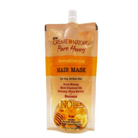 Pure Honey Strengthening Hair Mask Banana 3.8oz by CREME OF NATURE