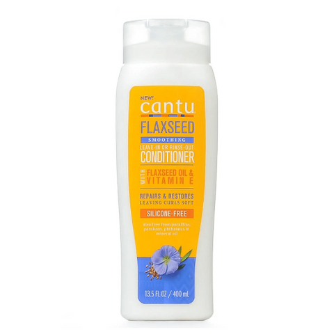 Flaxseed Smoothing Leave-In or Rinse-Out Conditioner 13.5oz by CANTU