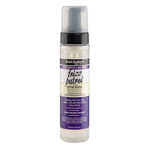 FRIZZ PATROL Grapeseed Setting Mousse 8.5oz by AUNT JACKIE'S