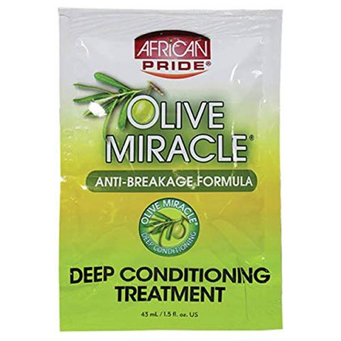 OLIVE MIRACLE Deep Conditioning Treatment 1.5oz Packet by AFRICAN PRIDE