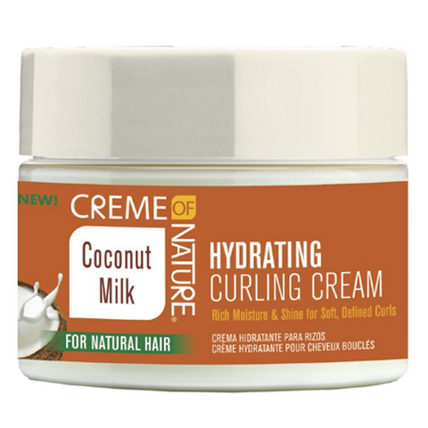 Coconut Milk Hydrating Curling Cream 11.5oz by CREME OF NATURE
