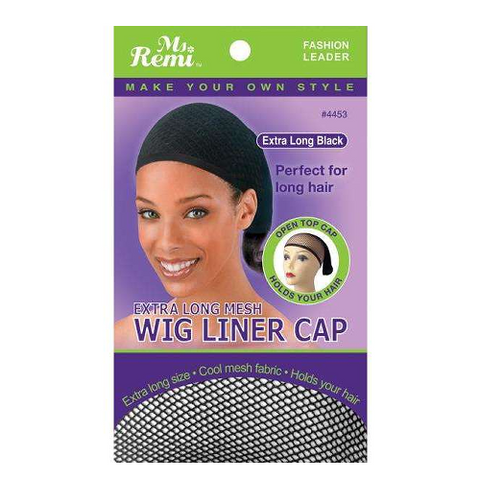 Wig Liner Cap Extra Long Black by ANNIE