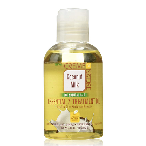 Coconut Milk Essential 7 Treatment Oil 4oz by CREME OF NATURE