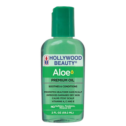 Aloe Premium Oil 2oz by HOLLYWOOD BEAUTY
