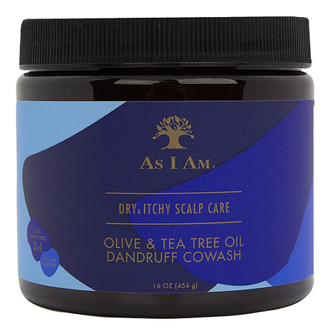 Dry & Itchy Scalp Care - Olive & Tea Tree Oil Dandruff Co-wash 16oz by AS I AM