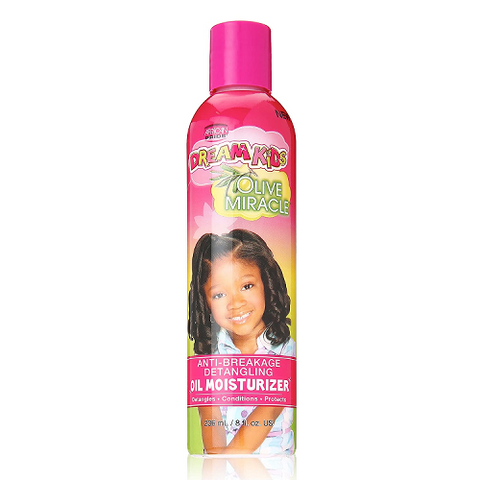 DREAM KIDS Olive Miracle Anti-Breakage Detangling Oil Moisturizer 8oz by AFRICAN PRIDE