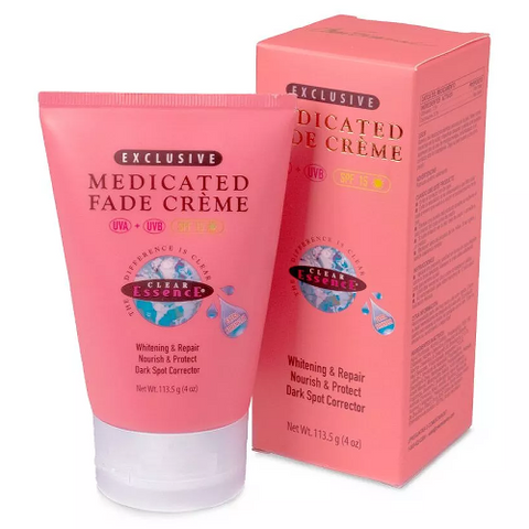 CLEAR ESSENCE Exclusive Medicated Fade Crème with SPF 15 4oz