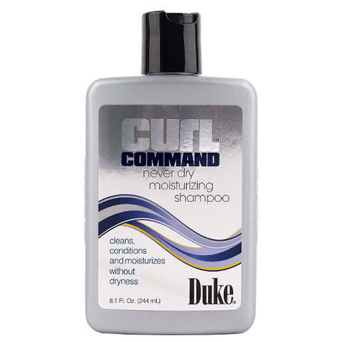 Curl Command Never Dry Moisturizing 3 in 1 Shampoo 8oz by DUKE