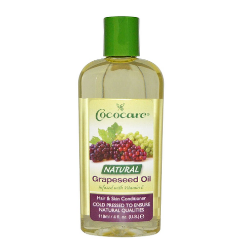 NATURAL Grapeseed Oil 4oz by COCOCARE
