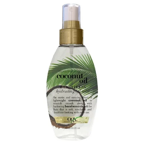 Coconut Oil Weightless Hydrating Oil Mist 4oz by OGX