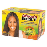 Herbal Intensive Dual Conditioning No-Lye Relaxer Kit by AFRICA'S BEST