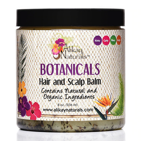 BOTANICALS Hair & Scalp Balm 8oz by ALIKAY NATURALS