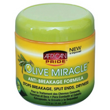 OLIVE MIRACLE Anti-Breakage Formula Cream 6oz by AFRICAN PRIDE