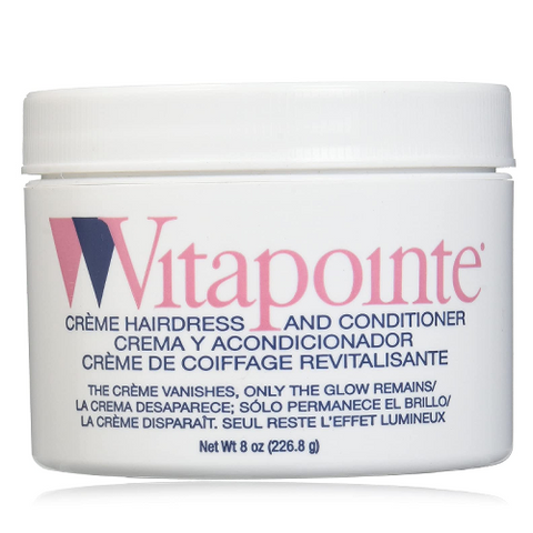 VITAPOINTE Creme Hairdress And Conditioner 8oz Jar