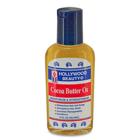Cocoa Butter Oil 2oz by HOLLYWOOD BEAUTY