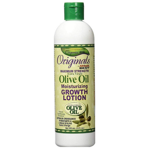 Extra Virgin Olive Oil Moisturizing Growth Lotion 12oz by AFRICA'S BEST