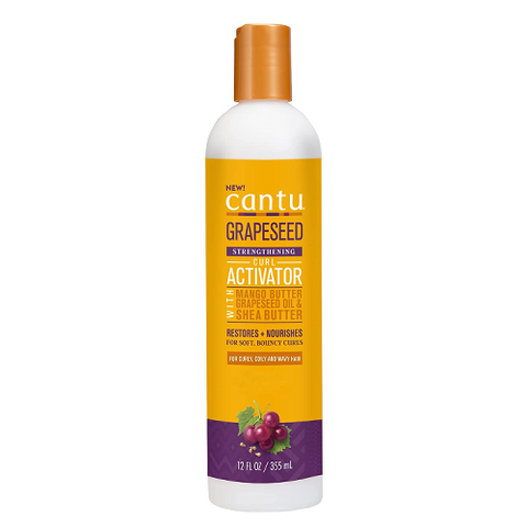 Grapeseed Strengthening Curl Activator Cream 12oz by CANTU