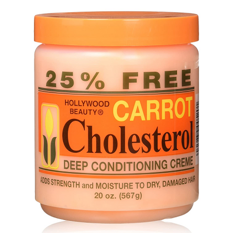 Carrot Cholesterol Deep Conditioning Crème 20oz by HOLLYWOOD BEAUTY