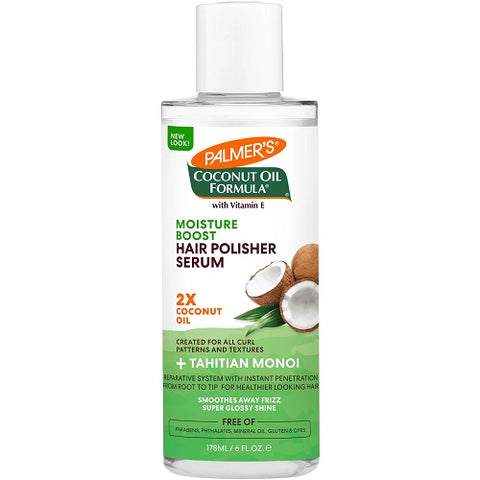 Coconut Oil Formula Hair Polisher Serum 6oz by PALMER'S