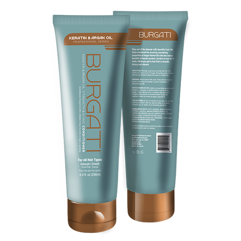 Keratin & Argan Oil Conditioner 8oz by BURGATI