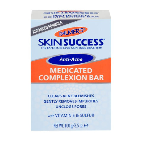 SKIN SUCCESS Anti-Acne Medicated Complexion Bar 3.5oz by PALMER'S