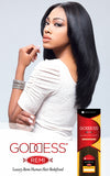 GODDESS REMI 100% Human Hair Yaki Weave 8"-24" by SENSATIONNEL