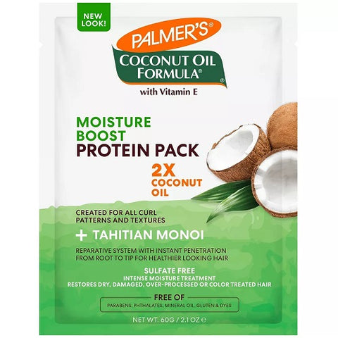 COCONUT OIL FORMULA Moisture Boost Protein Pack 2.1oz by PALMER'S