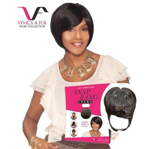 SNAP BANG CROWN 100% Human Hair by Vivica Fox Collection